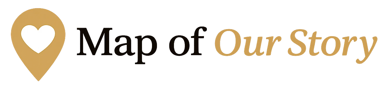 Map of Our Story logo