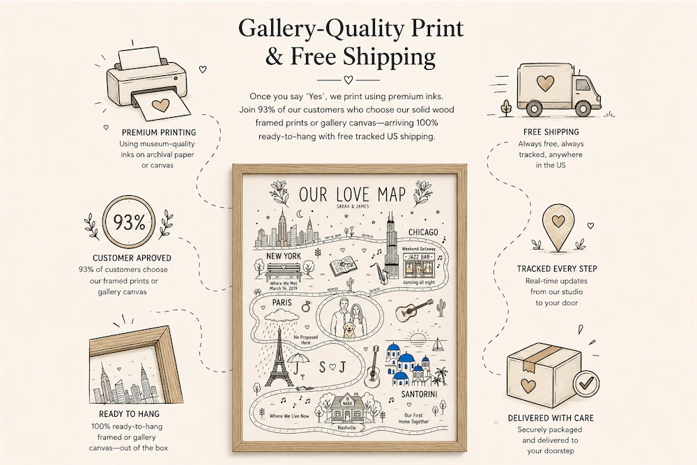 Gallery-quality print made in USA