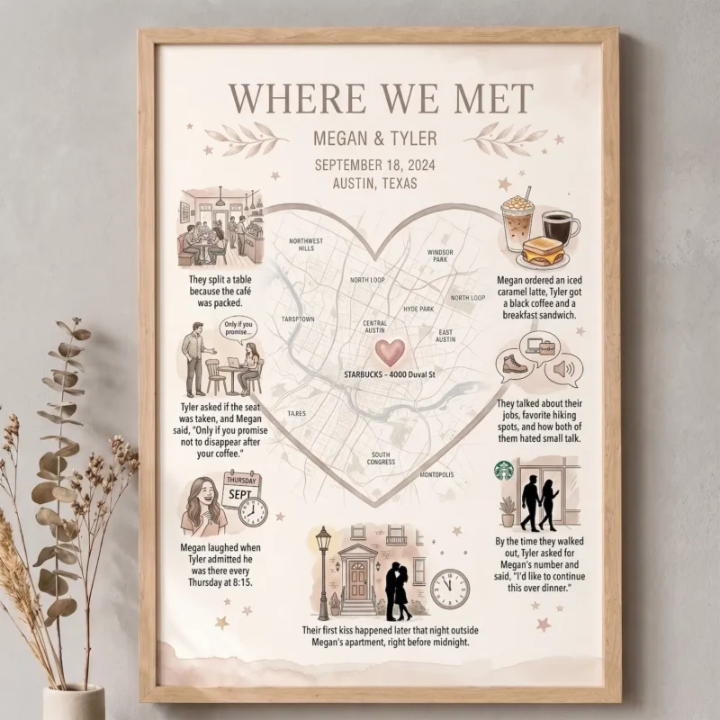 where-we-met-map-gift-8 Personalized Where We Met couple heart map poster with story timeline print