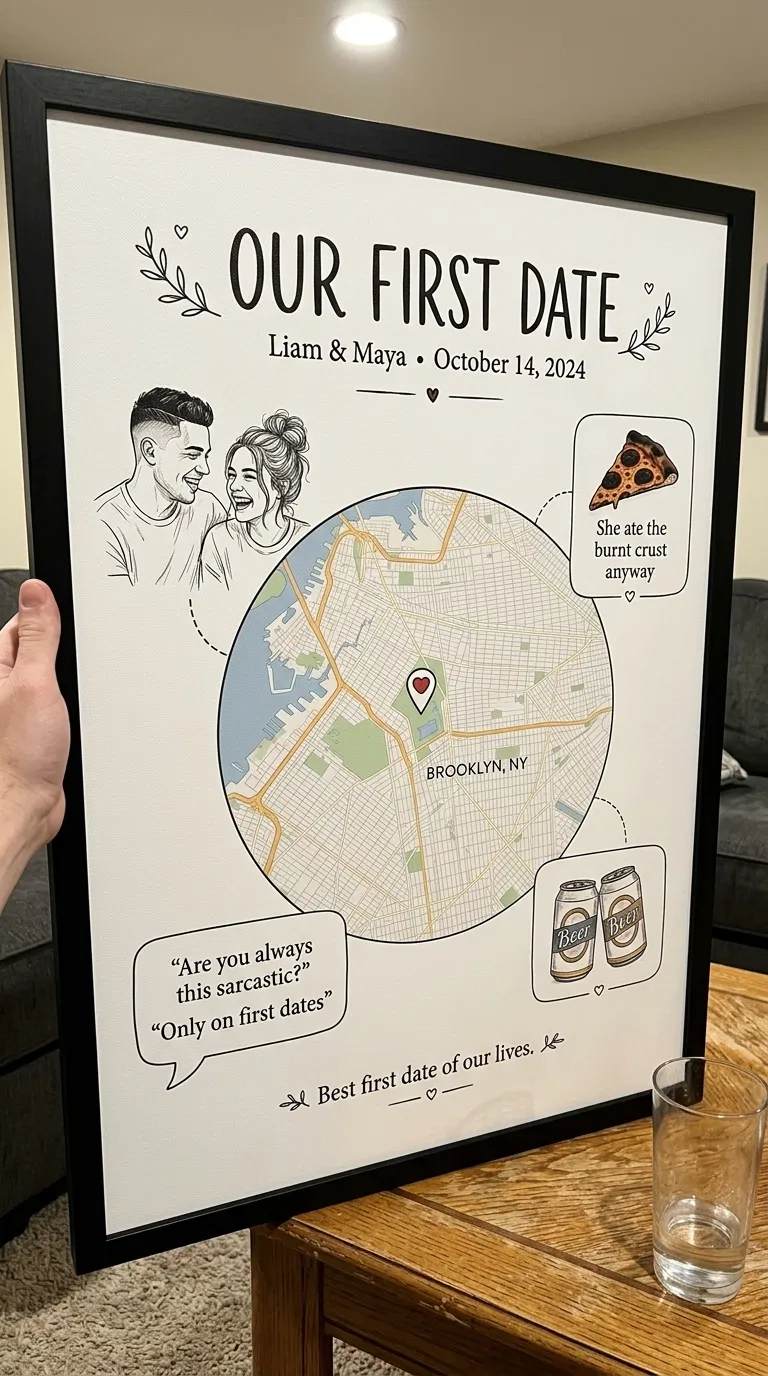 First Date Map photo review