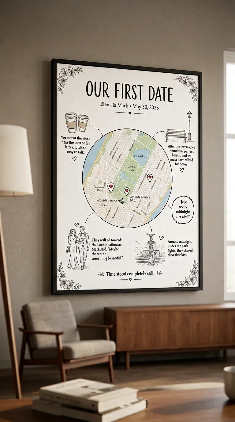 First Date Map photo review