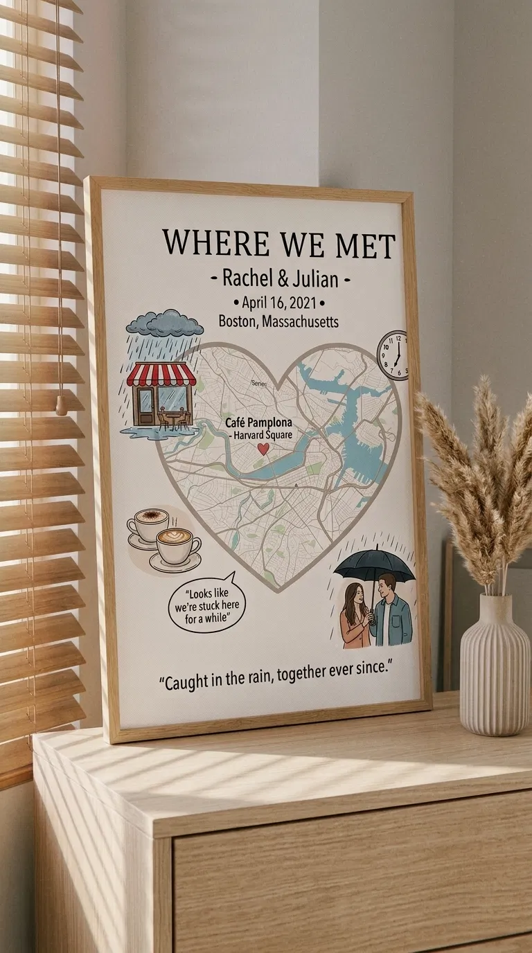 Where We Met Map photo review